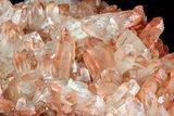 Natural, Red Quartz Crystal Cluster - Morocco #80666-3